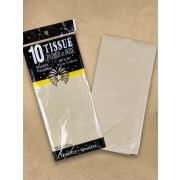 Бумага тишью (50**66 см) 10 шт натуральный