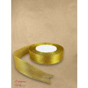 Золото Лента  25 мм*20м