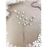 Вставка с жемчугом 20см, белый