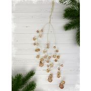 Вставка с кристалами 29 см