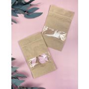 Пакет бумажный крафт зип лок 120*185*30 5 шт